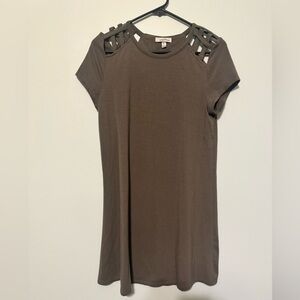 Speechless Dark Green Short Sleeve Top